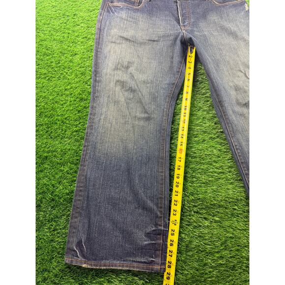 GAP Men Straight Fit Jeans Blue Denim Size 40x30 Classic 100% Cotton Casual - Picture 8 of 12